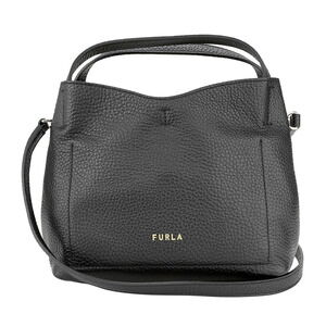Furla Primula Black Handbag